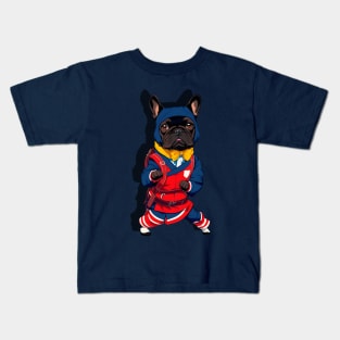 Frenchie Ninja Kids T-Shirt